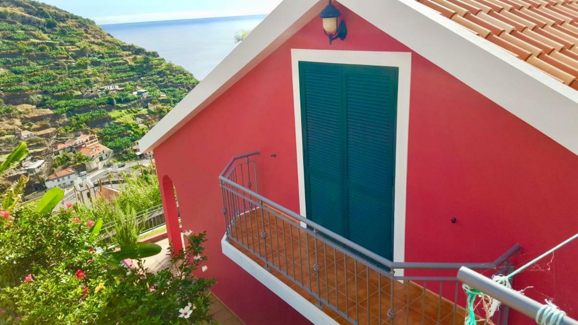 Апартаменты Pink House Понта-ду-Сол Экстерьер фото