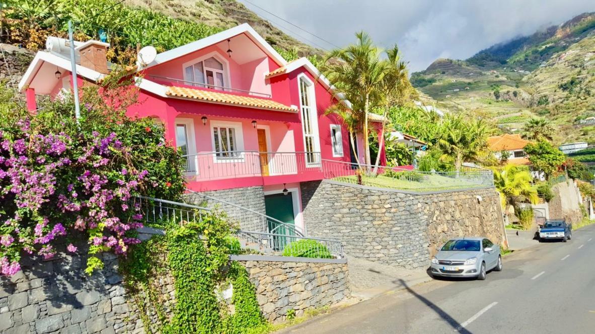 Апартаменты Pink House Понта-ду-Сол Экстерьер фото